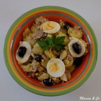 Salade de pommes de terre aux accents marocains