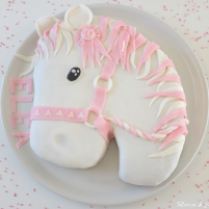 Gâteau 3D Tête de cheval