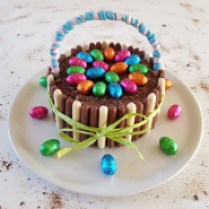 Gâteau panier de Pâques