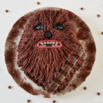 Gâteau Chewbacca